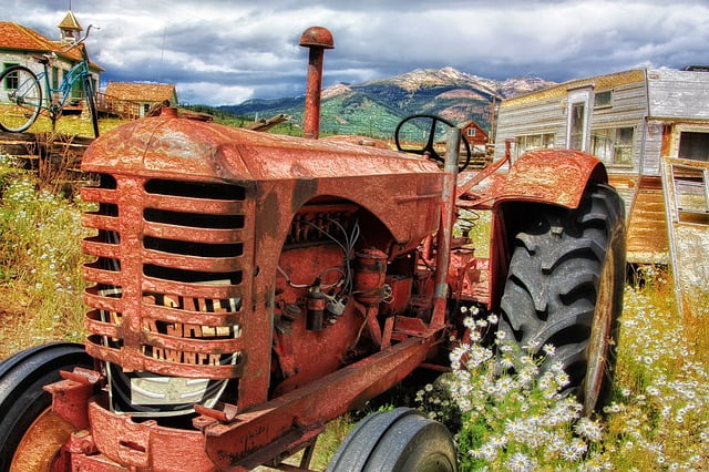 Evolución del tractor agrícola