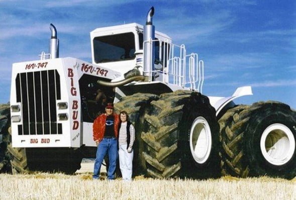 Así luce el tractor más grande del mundo