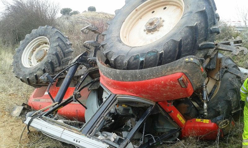 accidentes en tractores